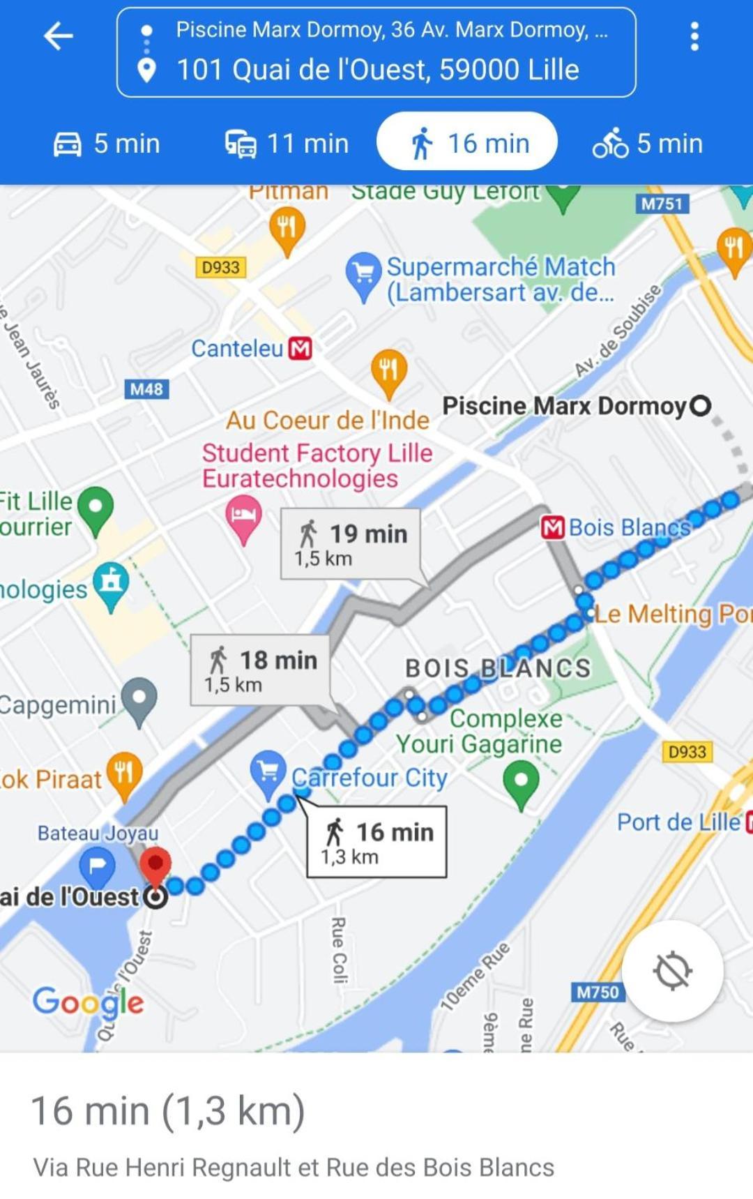 Bateau Peniche Lille - Euratechnologie Διαμέρισμα Εξωτερικό φωτογραφία