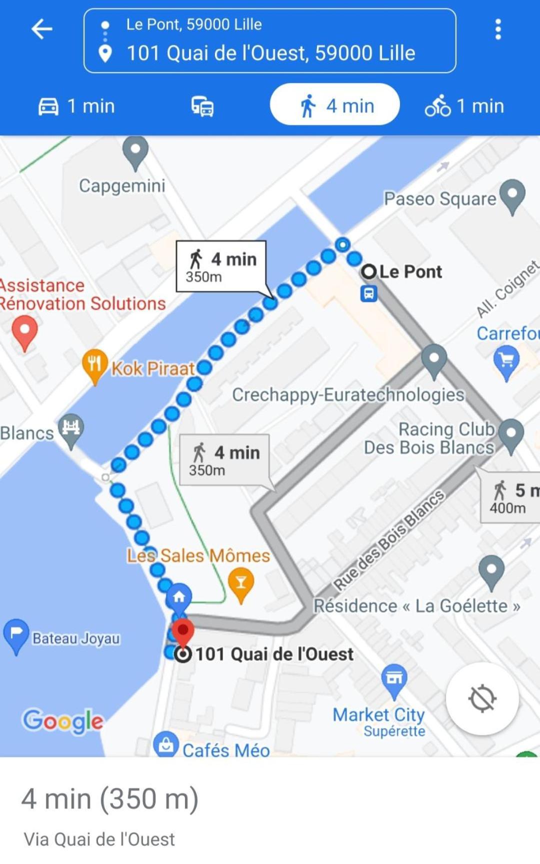 Bateau Peniche Lille - Euratechnologie Διαμέρισμα Εξωτερικό φωτογραφία